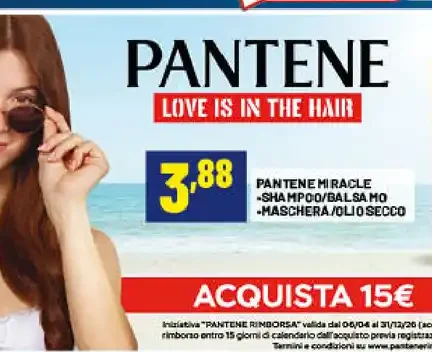 Prodotti Pantene Miracle