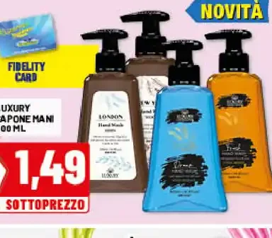 Sapone mani Luxury