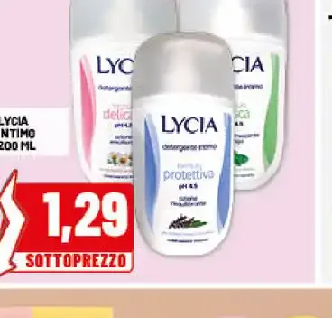 Deodorante intimo Lycia