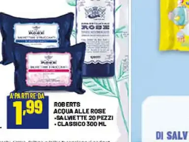 Gel detergente viso Roberts Acqua alle Rose