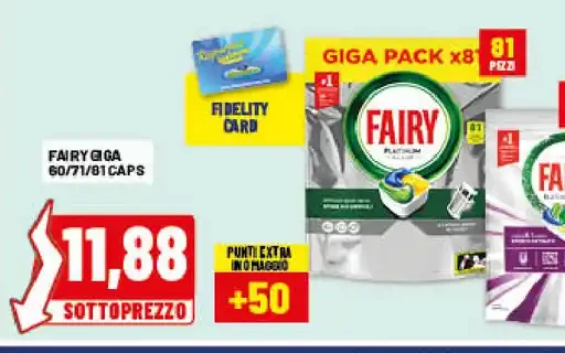 Capsule lavastoviglie Fairy