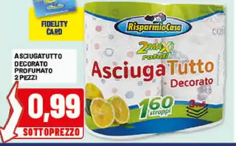 Asciugatut to decorato profumato