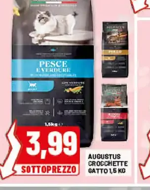Augustus crocchette gatto