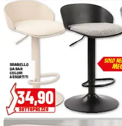 Sgabello da bar