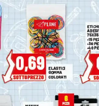 Elastici gomma colorati