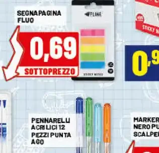 Segnapagina fluo