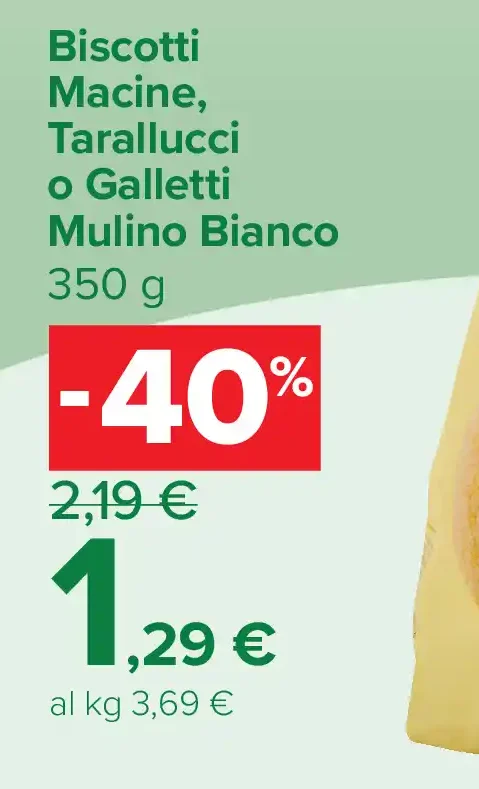 Biscotti Mulino Bianco Macine