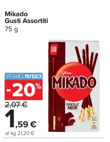 Mikado gusti assortiti