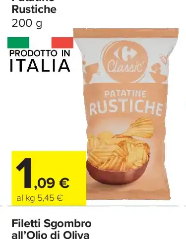 Patatine Rustiche