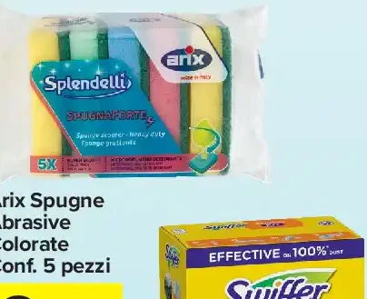 Spugne abrasive colorate Arix