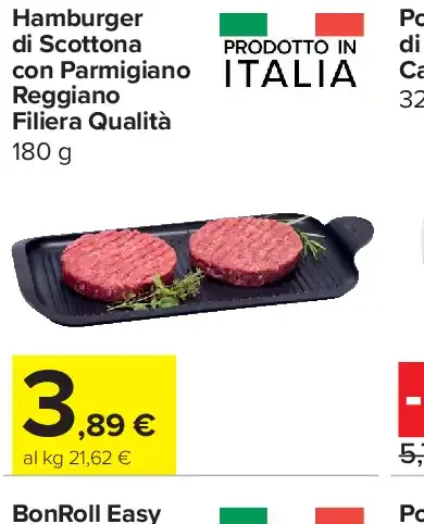 Hamburger di Scottona con Parmigiano Reggiano
