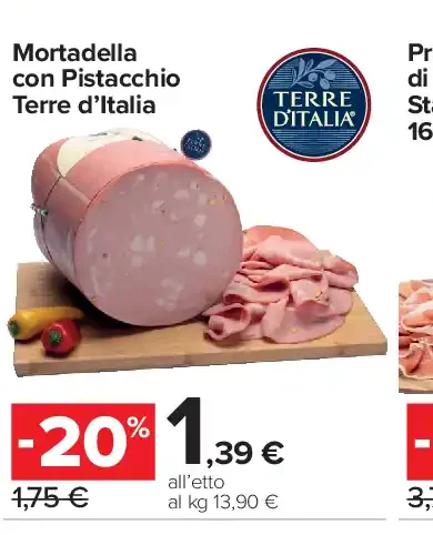 Mortadella con pistacchio