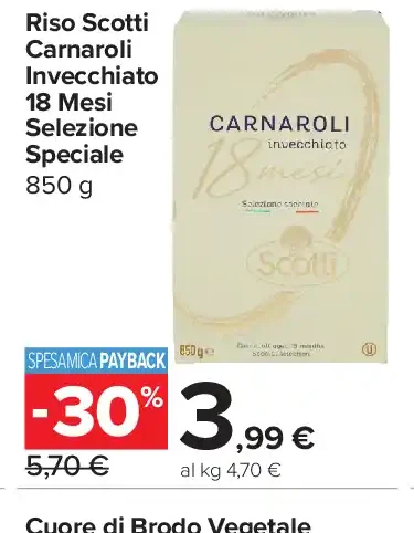 Riso Carnaroli invecchiato