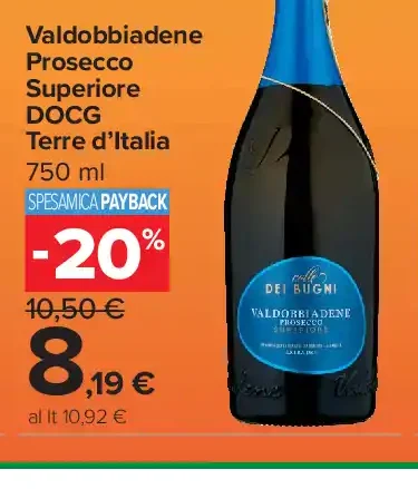 Valdobbiadene Prosecco Superiore DOCG Terre d'Italia