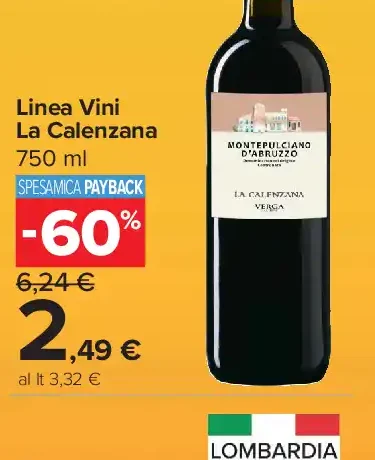 Linea Vini La Calenzana