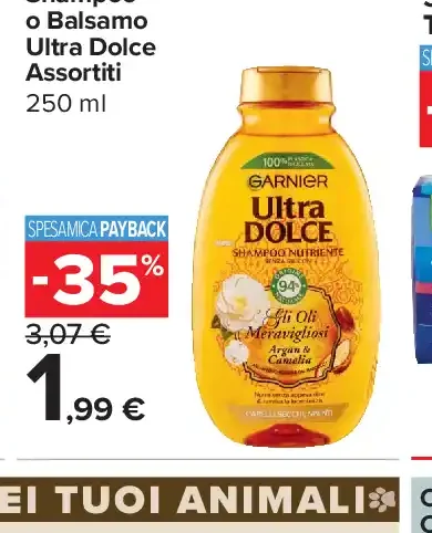 Shampoo o Balsamo Ultra Dolce Assortiti