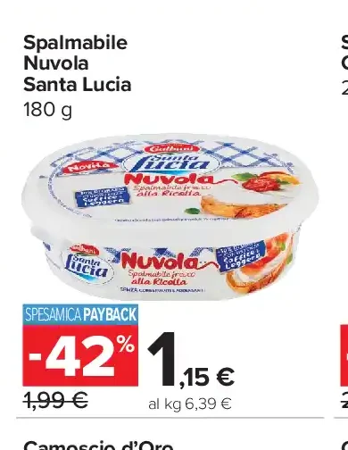 Spalmabile Nuvola Santa Lucia