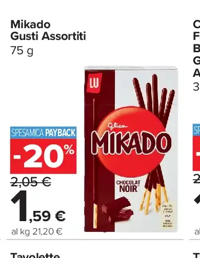 Mikado gusti assortiti