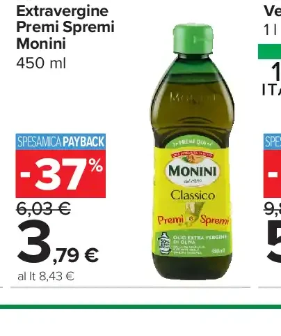 Olio Extravergine Premi Spremi Monini