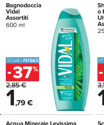 Bagnodoccia Vidal Assortiti