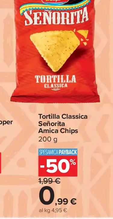 Tortilla Classica Señorita Amica Chips