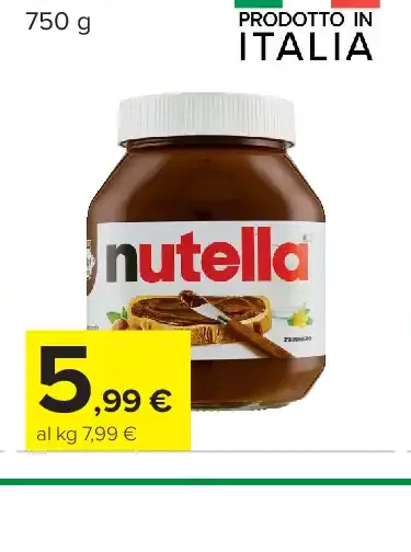 Crema spalmabile alla nocciola