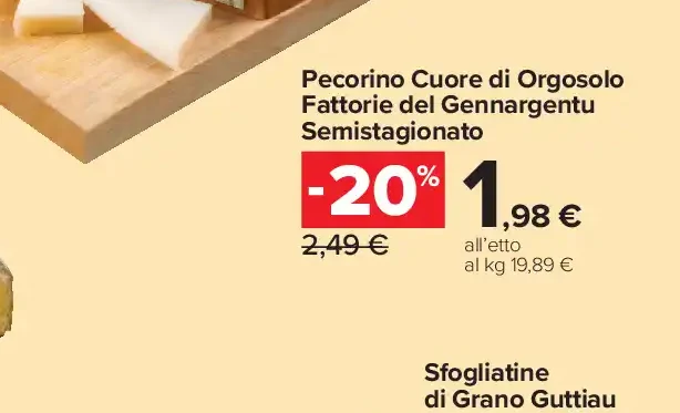 Pecorino Cuore di Orgosolo semistagionato
