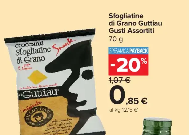 Sfogliatine di Grano Guttiau Gusti Assortiti