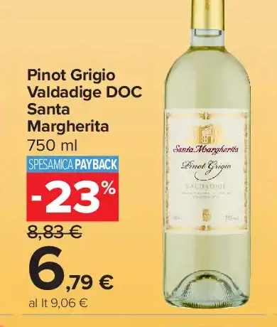 Pinot Grigio Valdadige DOC Santa Margherita