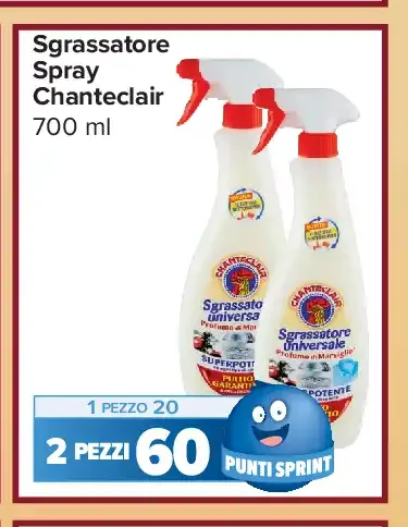 Sgrassatore spray Chanteclair 700 ml