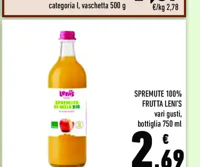 Spremuta 100% frutta