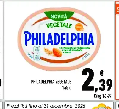 Philadelphia vegetale