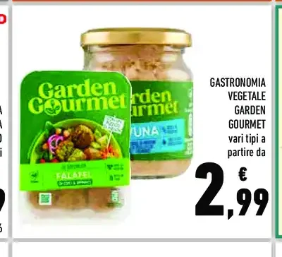 Gastronomia vegetale Garden Gourmet