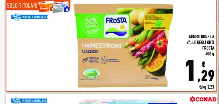 Minestrone La Valle degli Orti Frosta