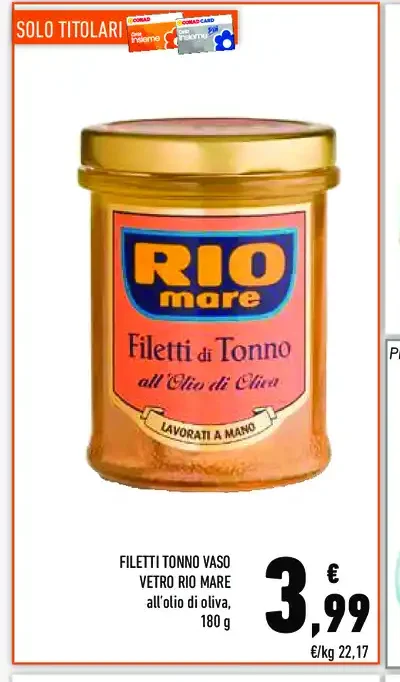 Filetti di tonno Rio Mare