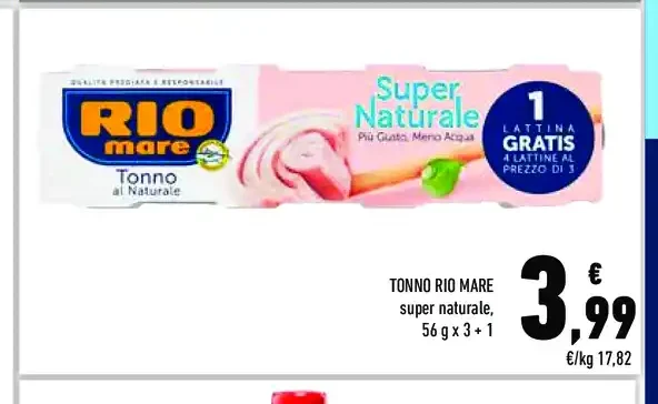Tonno Rio Mare Super Naturale