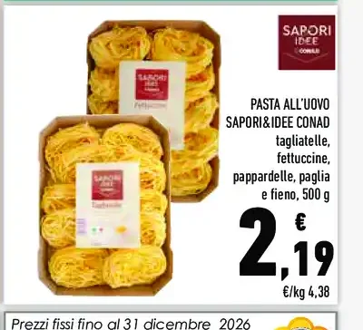 Pasta all’uovo Sapori & Idee Conad