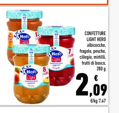 Confetture light Hero