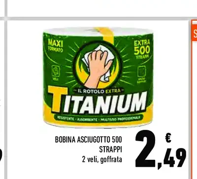 Bobina asciugotto Titanium