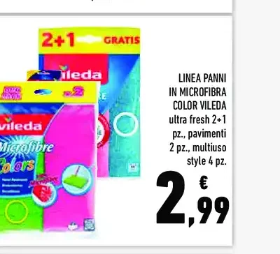 Panni in microfibra Vileda