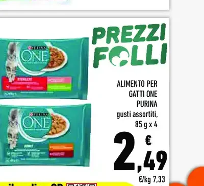 Alimento per gatti Purina One