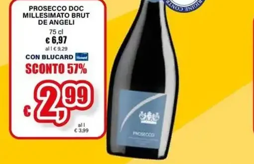 Prosecco DOC Millesimato Brut De Angelo