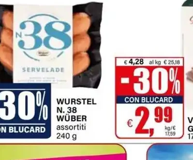 Würstel N. 38 Wüber