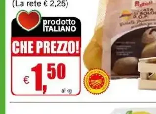 Patate di Bologna DOP Pizzoli