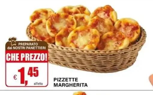 Pizzette margherita
