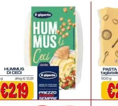 Hummus di ceci