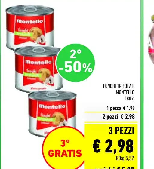 Funghi trifolati Montello 180 g