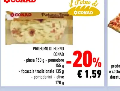 Profumo di forno Conad