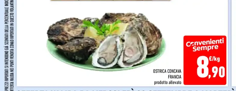 Ostrica concava Francia