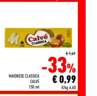 Maionese classica Calvé
